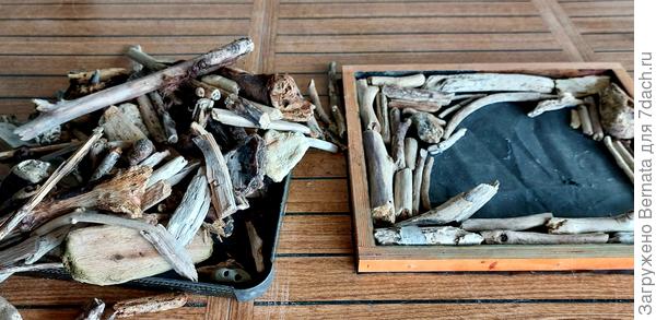 А потом я увлеклась, благо, материала хватало...