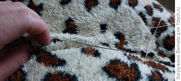 Шов на ткани