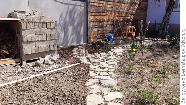 Май 2021. Жаль, что не хватило досок на всю линию