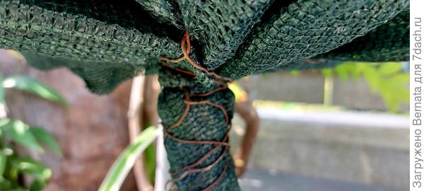 На клей, чтобы столешница не играла и сетка не ёрзала