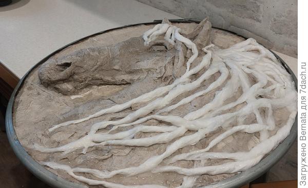 Серая туалетная бумага у меня закончилась:) На лошадь ушло два рулончика. Гриву я доделывала из салфеток, так как было лень идти в магазин :)