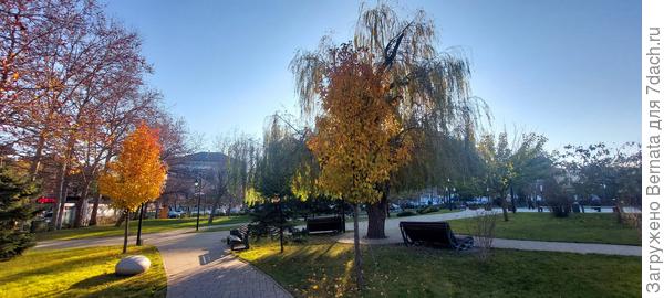 У нас ещё осень... Но по прогнозу похолодание и даже снег обещают.. .