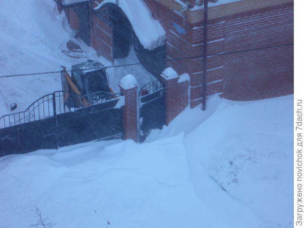 после ночной метели