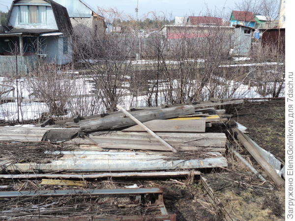 Это наш будущий огород