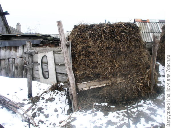 Навоз перегнивает