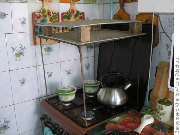 Вид сушилки в два этажа. Также устанавливается и третий этаж, если надо.