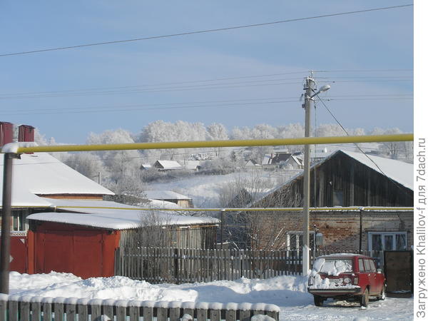 Вид с нашего окна.