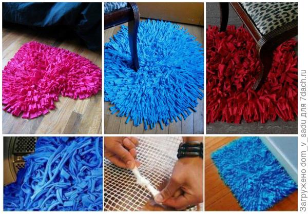 Коврик из футболки