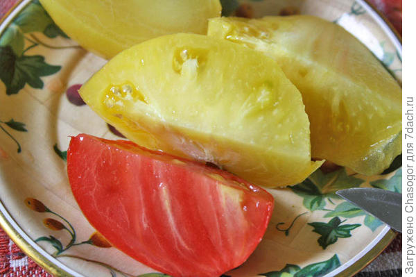 красный и жёлтый
