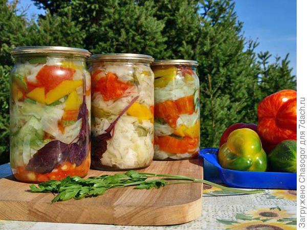 салат овощной