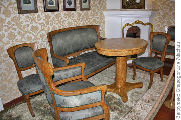 уголок для бесед в доме Трубецкого