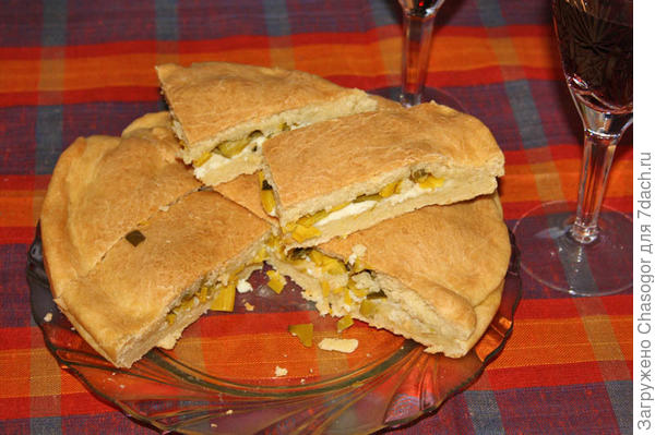 пирог с пореем