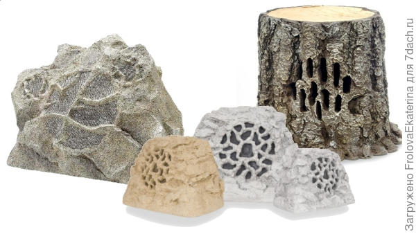 Модели ландшафтных акустических систем. Фото с сайта ecospro.ru
