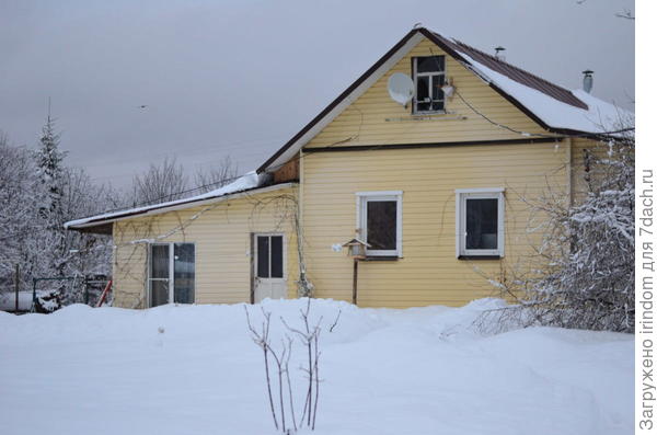 Зимой лучше видно дом