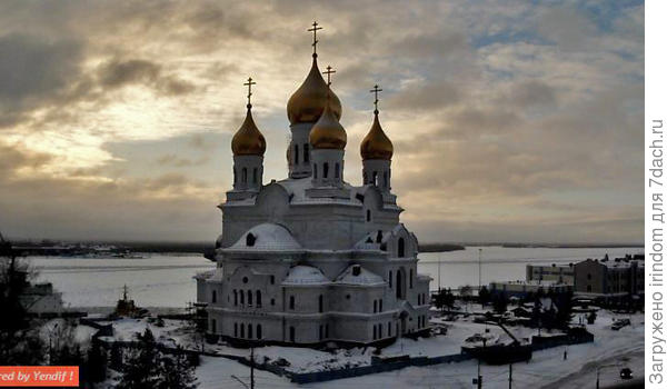 В Архангельске с обеда солнышко выглянуло и мороз небольшой.
