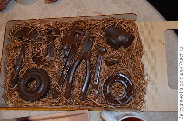 Суровый такой шоколадный набор))))