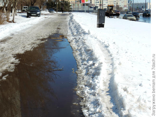 Весна в луже прячется ))))