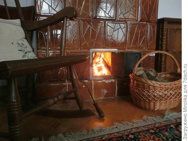 Потрескивание дров, тепло огня - что может быть уютнее?