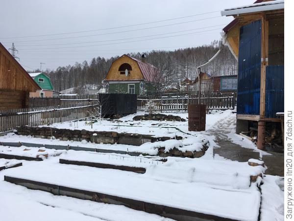 а потом снова вернулась зима... сейчас снег растаял, но, что нас ждет впереди?