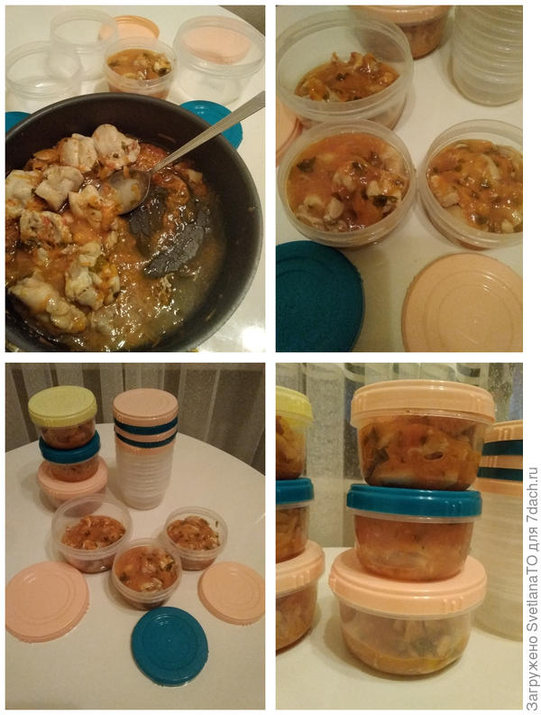 Курочка готова к хранению