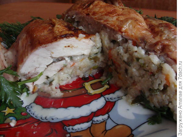 А тут уже кусочек съели