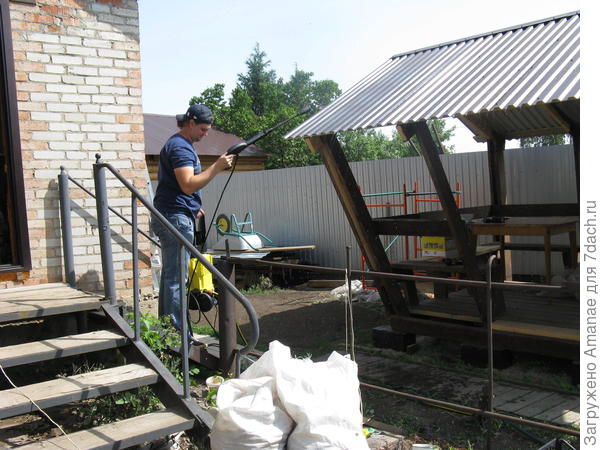 Моем крышу