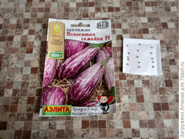 Баклажан Полосатая семейка