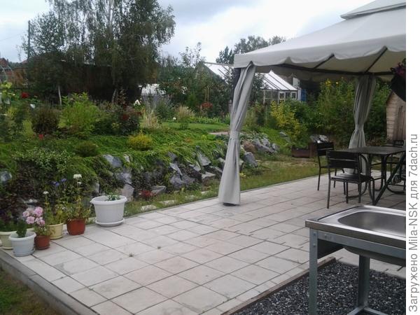 Площадка за домом