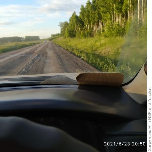 Дорога с дачи...