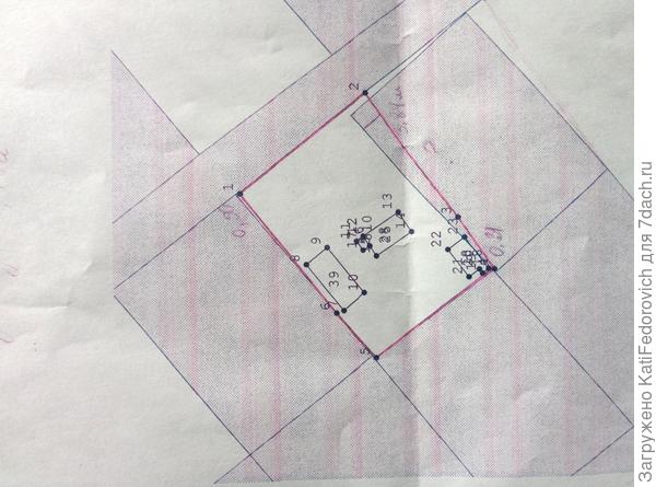 участок на схеме росреестра. Остальные так же наезжают друг на друга