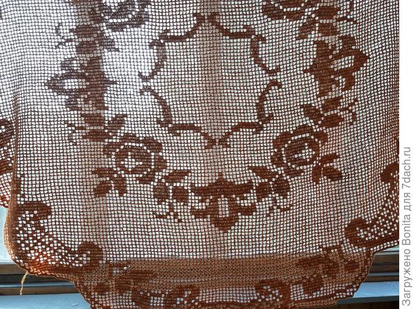 Ближе. Осталось обвязать край.