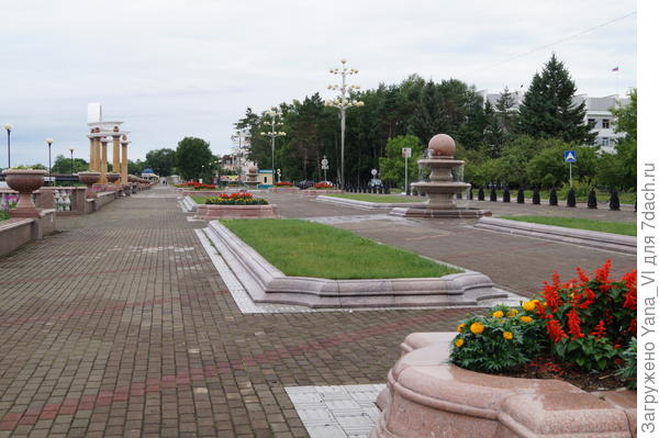 набережная утром, после дождя