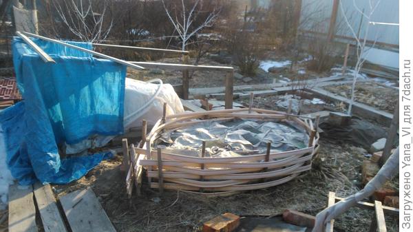 А это 11 декабря (снег сдуло давно, земля промёрзшая)