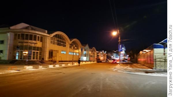 Рынок, никого вокруг
