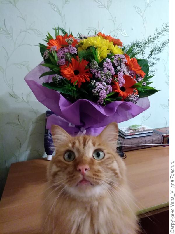 Без цветов на праздник не приходят!