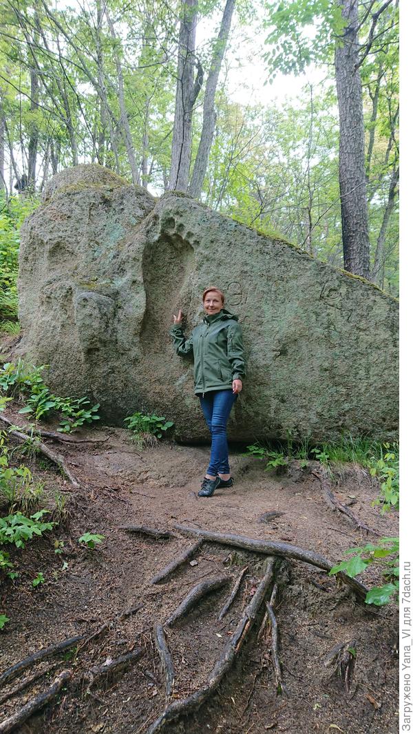 Как тебе камушек? ;) А представляешь, как классно смотрелся бы в саду? ;)