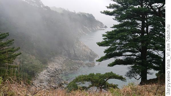 А ещё туманом...