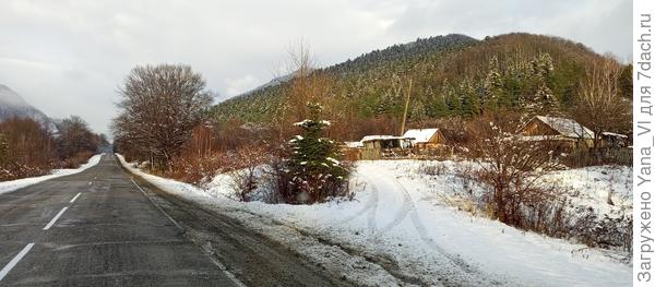 Вот такая красота по пути.