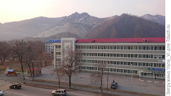 Вид из окна номера