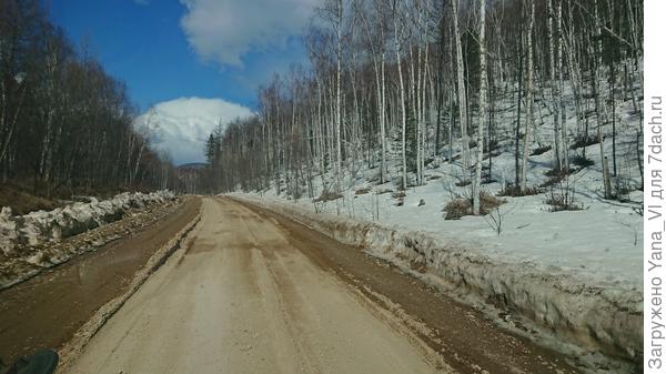 Заснеженная дорога