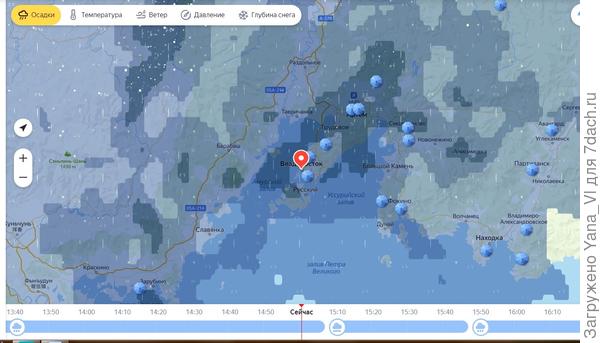 Любят нас дожди однако...