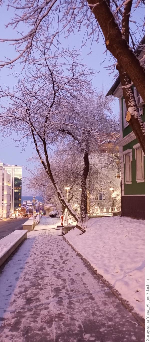 В 7 утра в центре города