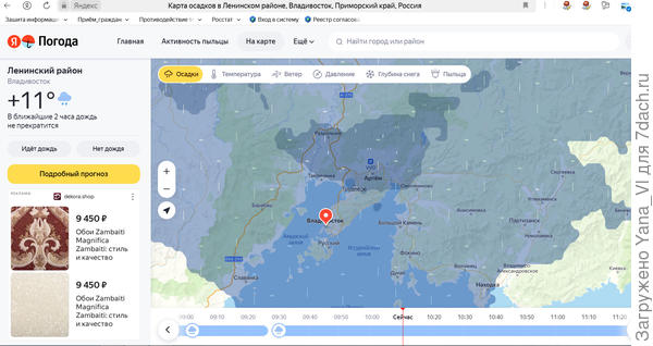 Картина не меняется со вчерашнего дня... Та же температура, те же тучи над головой