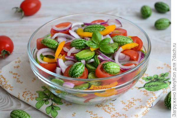 Мелотрия в салате.