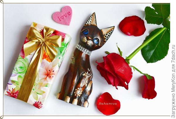 Любительнице кошечек вот такой подарочек от меня:)