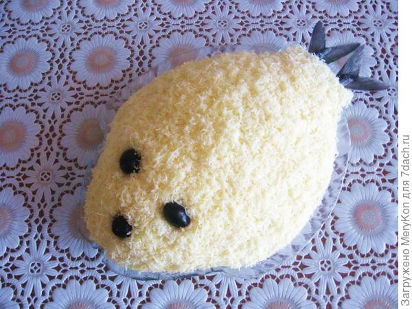 Салат &quot; Белёк&quot; (детеныш нерпы.