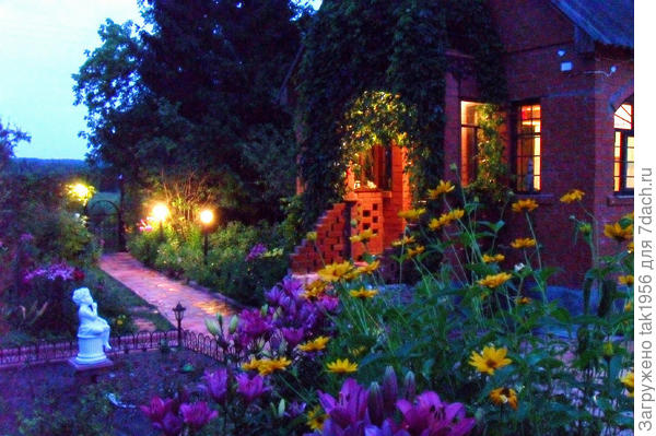 вечер на даче