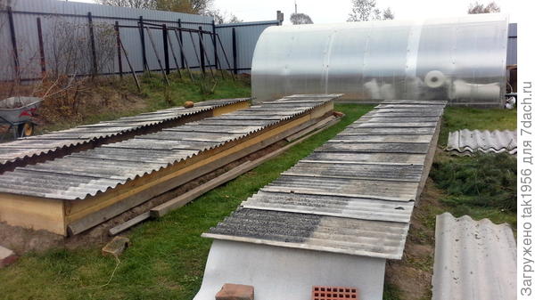 Короба закрыта на зиму