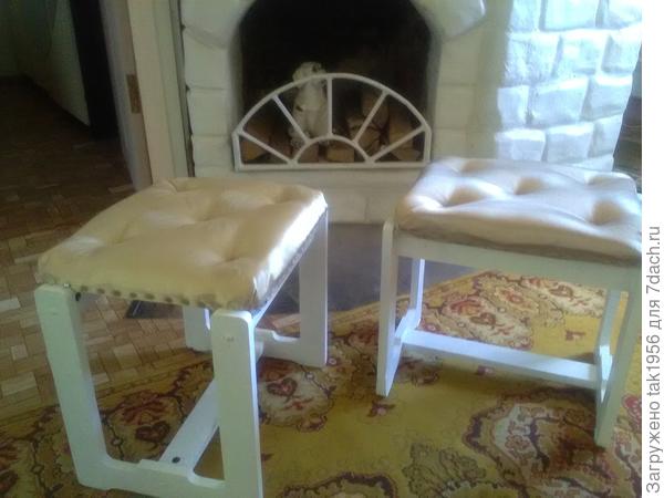 Реставрированные табуреты