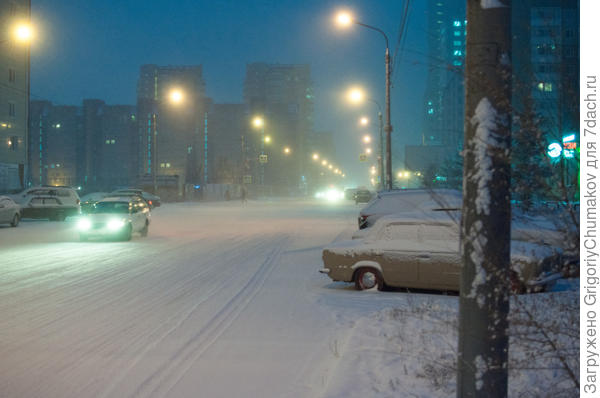 Зима -22С    19.11.2015